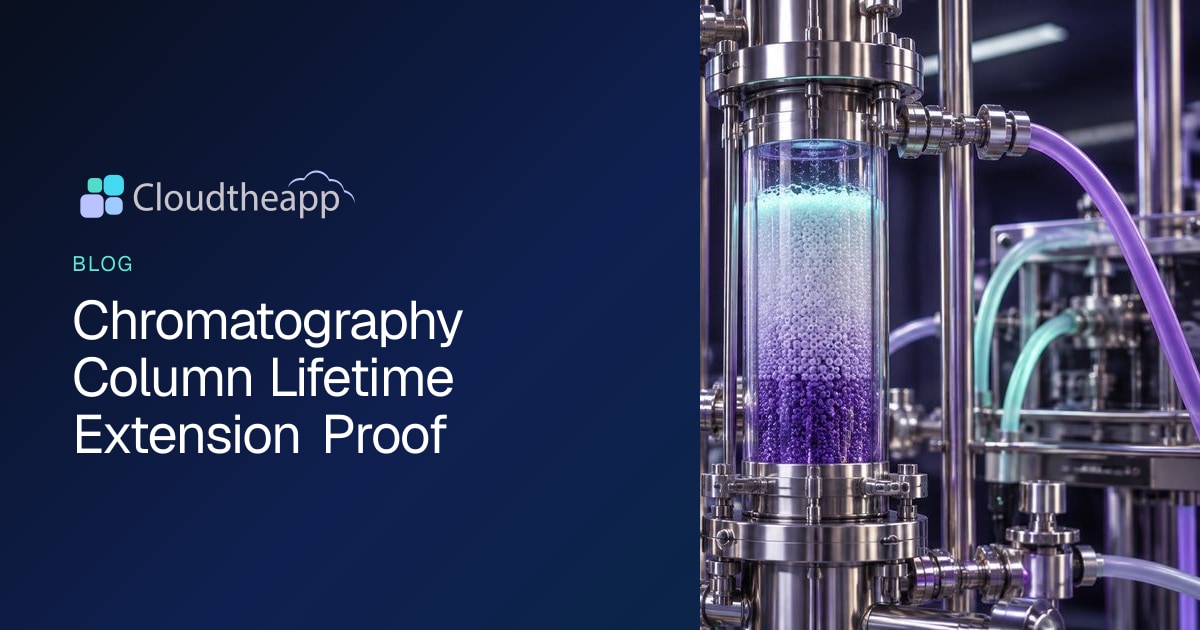 Chromatography Column Lifetime Extension Proof · Cloudtheapp