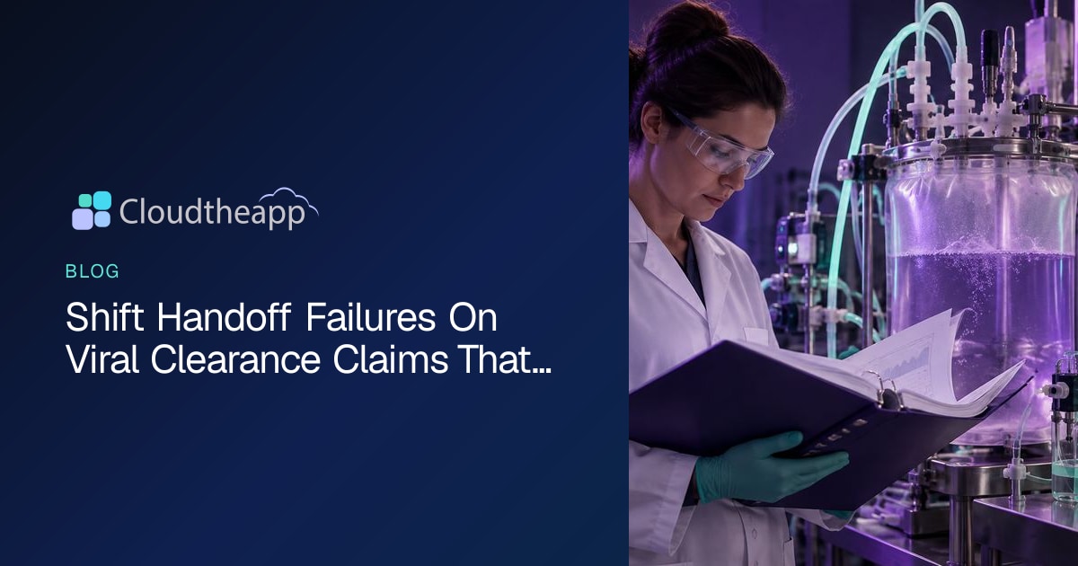 Shift Handoff Failures On Viral Clearance Claims That... · Cloudtheapp